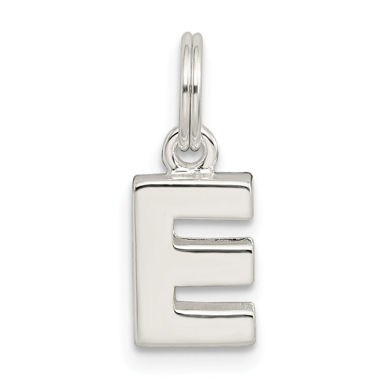 Sterlingsilber Buchstabe E Initiale Charm