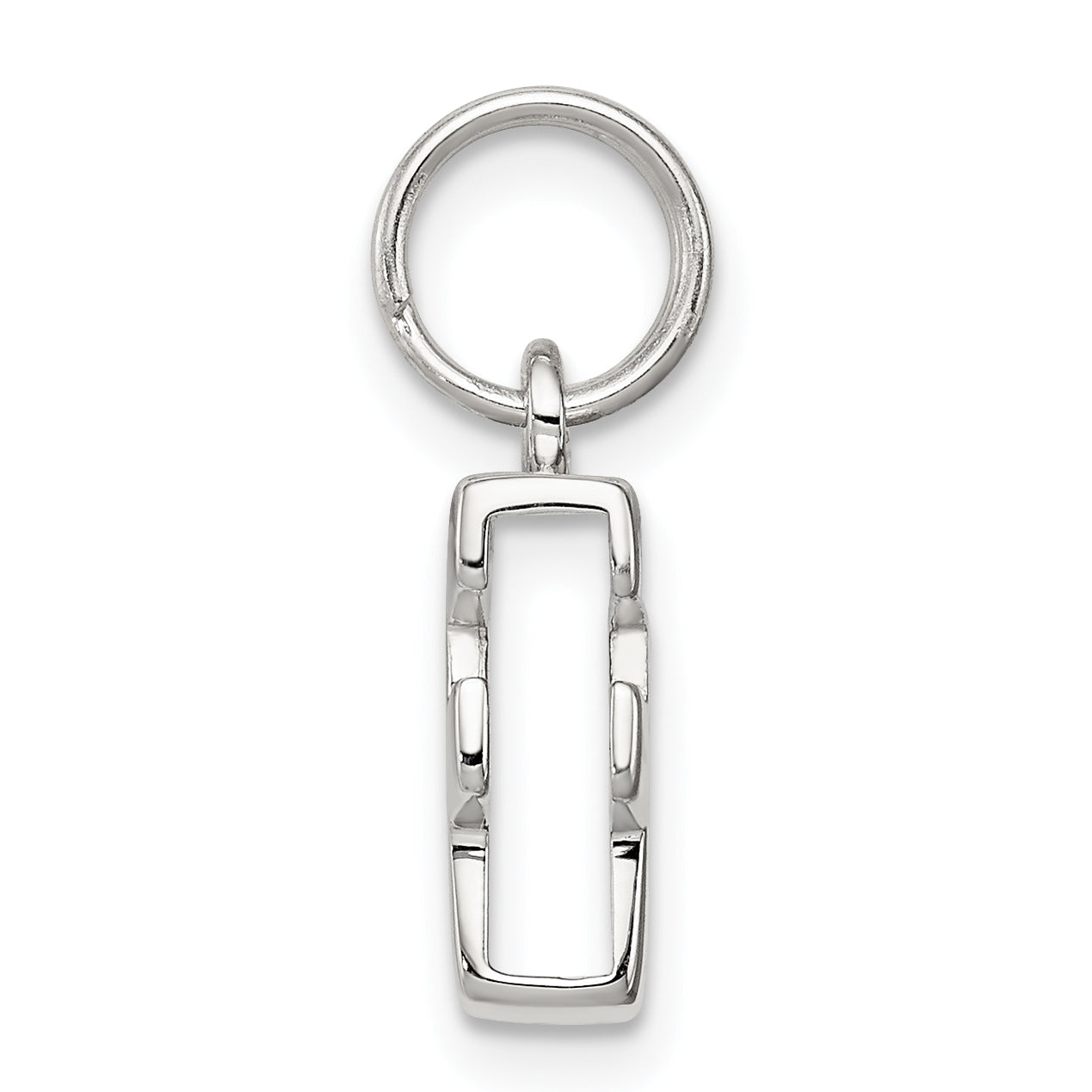 Sterlingsilber Buchstabe F Initiale Charm