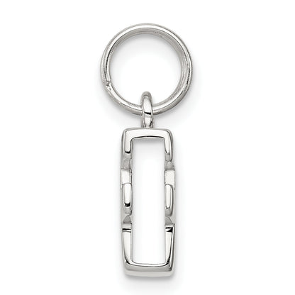 Sterlingsilber Buchstabe F Initiale Charm