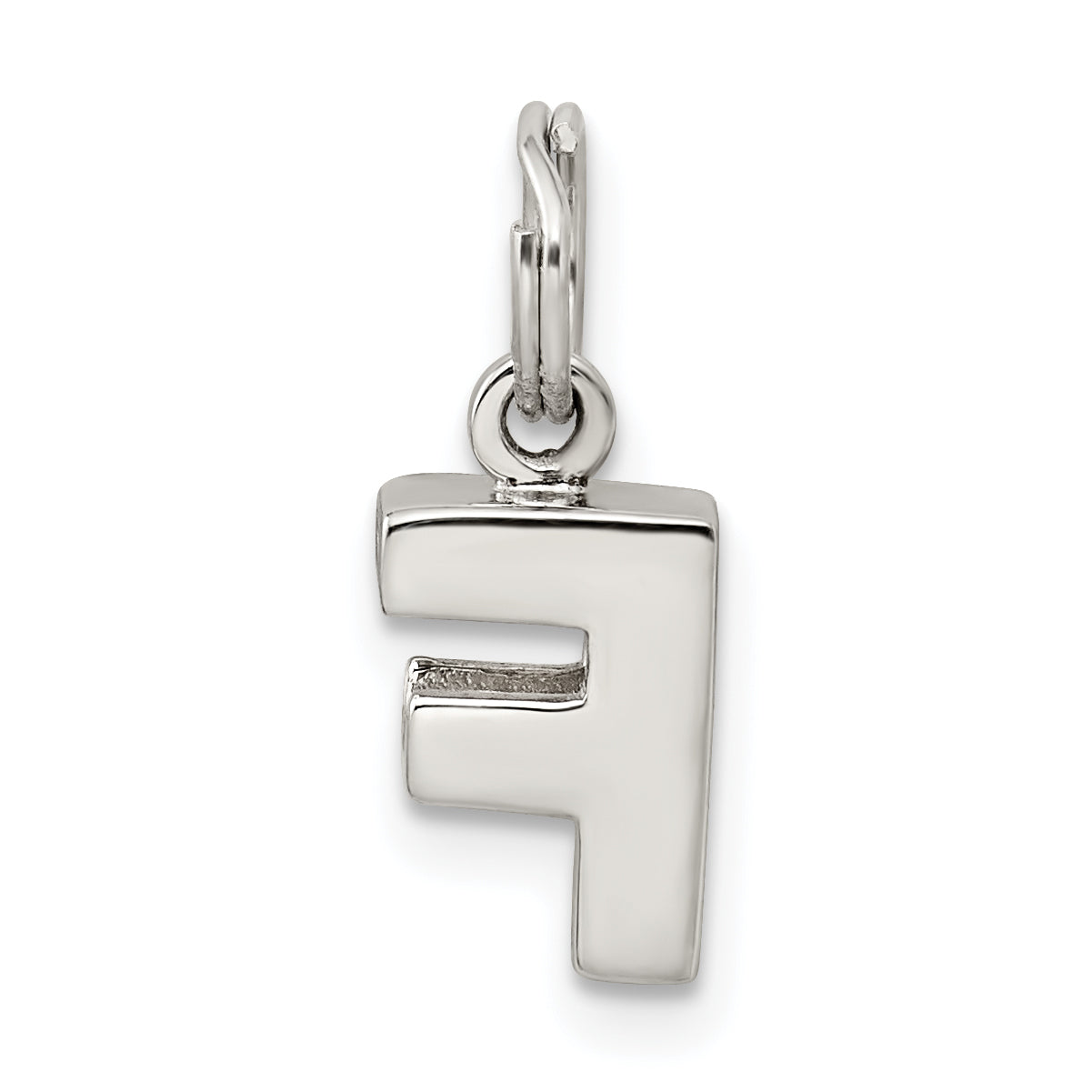 Sterlingsilber Buchstabe F Initiale Charm