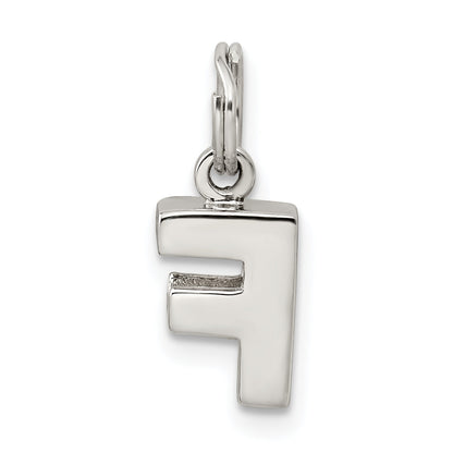 Sterlingsilber Buchstabe F Initiale Charm