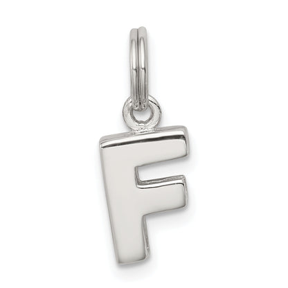 Sterlingsilber Buchstabe F Initiale Charm