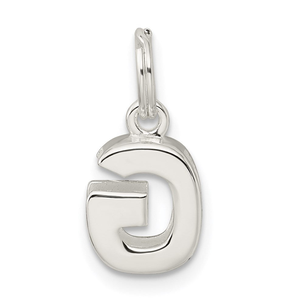 Sterlingsilber Buchstabe G Initiale Charm