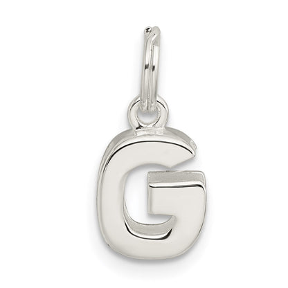 Sterlingsilber Buchstabe G Initiale Charm
