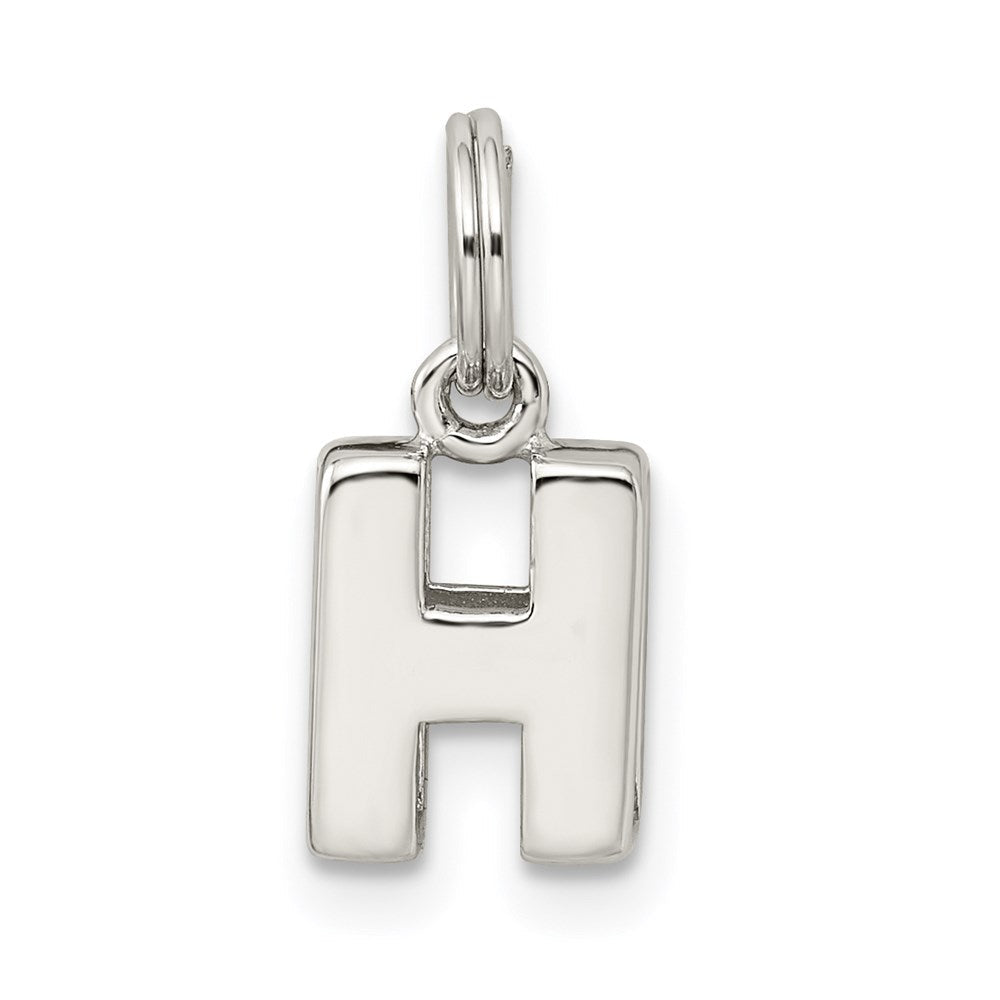 Sterlingsilber Buchstabe H Initiale Charm