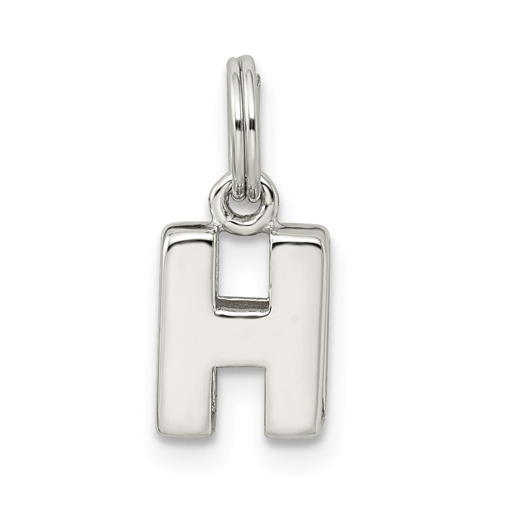 Sterlingsilber Buchstabe H Initiale Charm