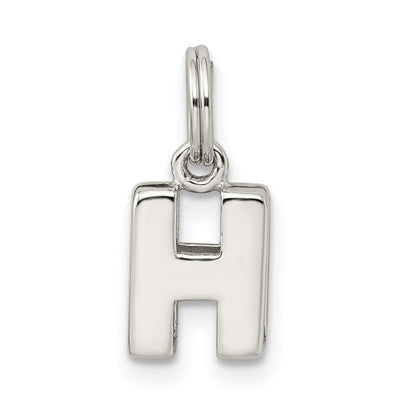 Sterlingsilber Buchstabe H Initiale Charm