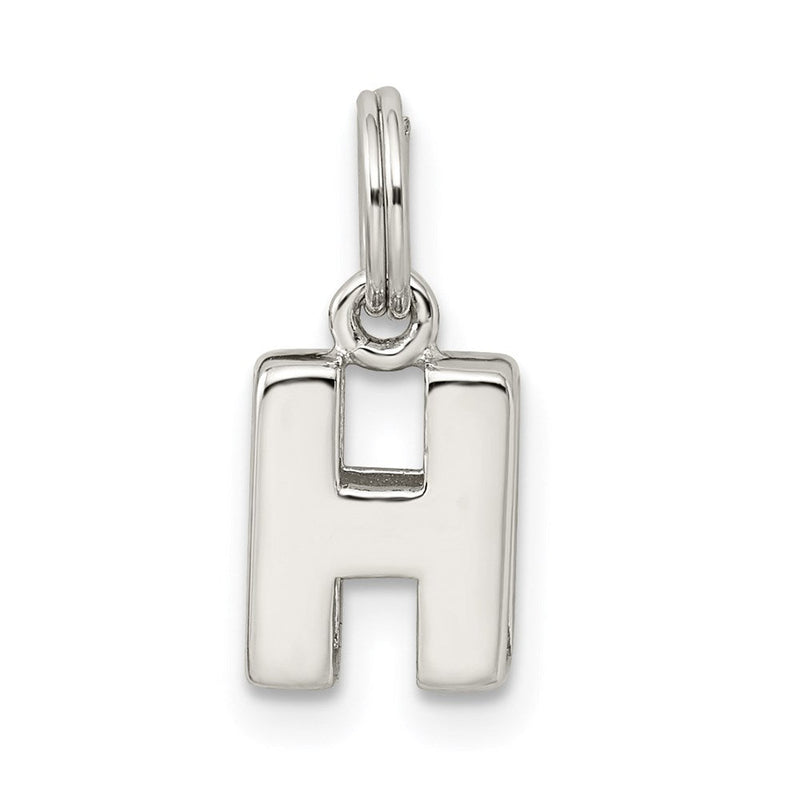 Sterlingsilber Buchstabe H Initiale Charm
