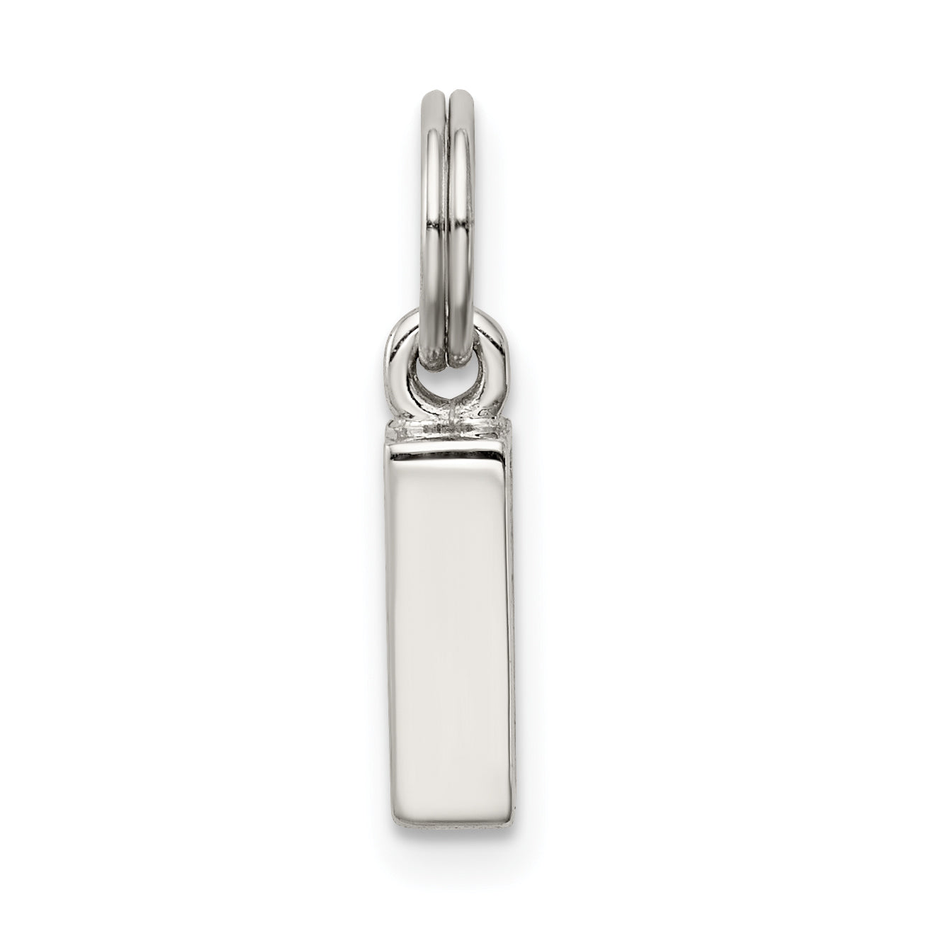 Sterlingsilber Buchstabe I Initiale Charm
