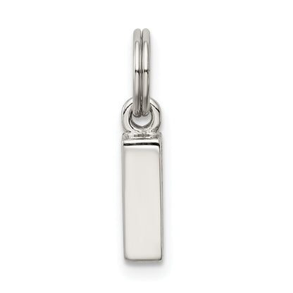 Sterlingsilber Buchstabe I Initiale Charm