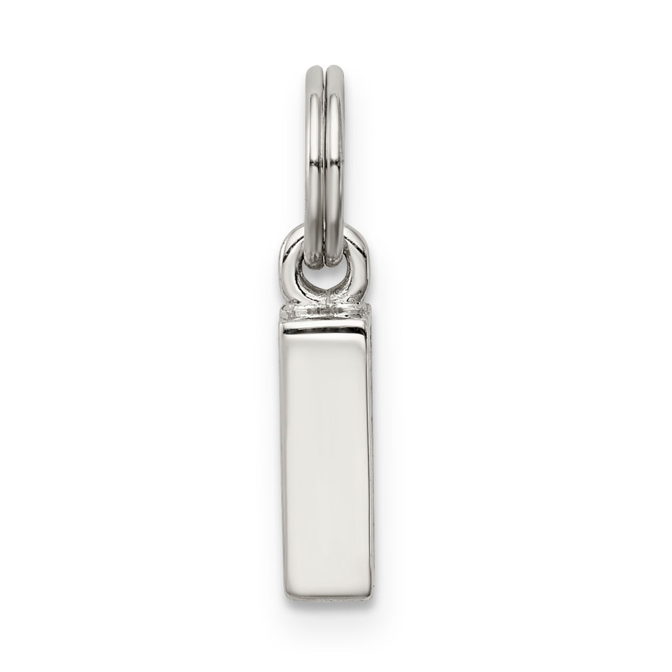 Sterlingsilber Buchstabe I Initiale Charm