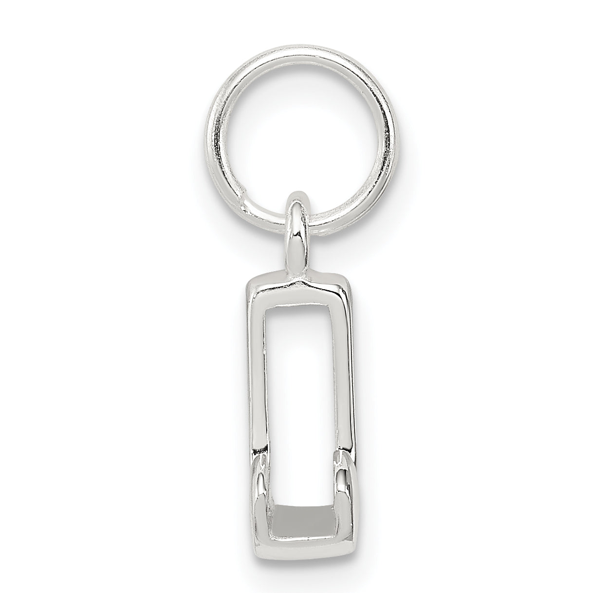 Sterlingsilber Buchstabe J Initiale Charm