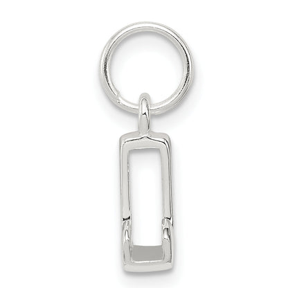 Sterlingsilber Buchstabe J Initiale Charm