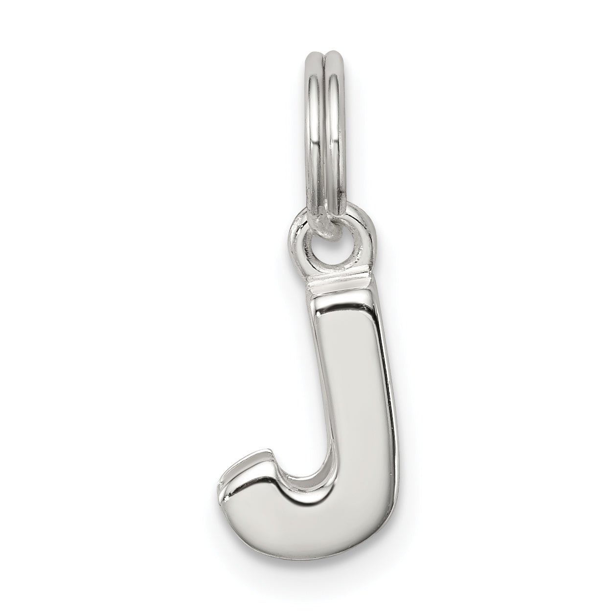 Sterlingsilber Buchstabe J Initiale Charm