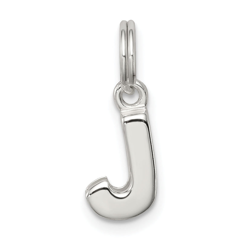 Sterlingsilber Buchstabe J Initiale Charm