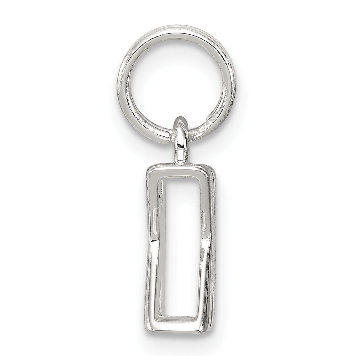 Sterlingsilber Buchstabe K Initiale Charm
