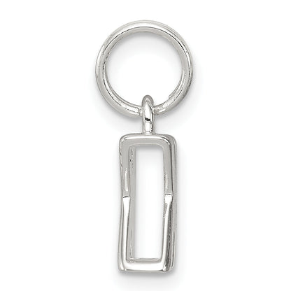 Sterlingsilber Buchstabe K Initiale Charm