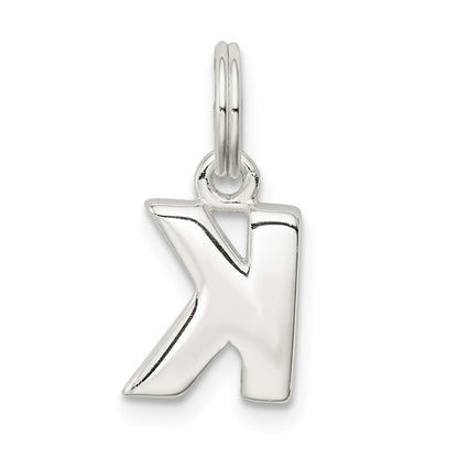 Sterlingsilber Buchstabe K Initiale Charm