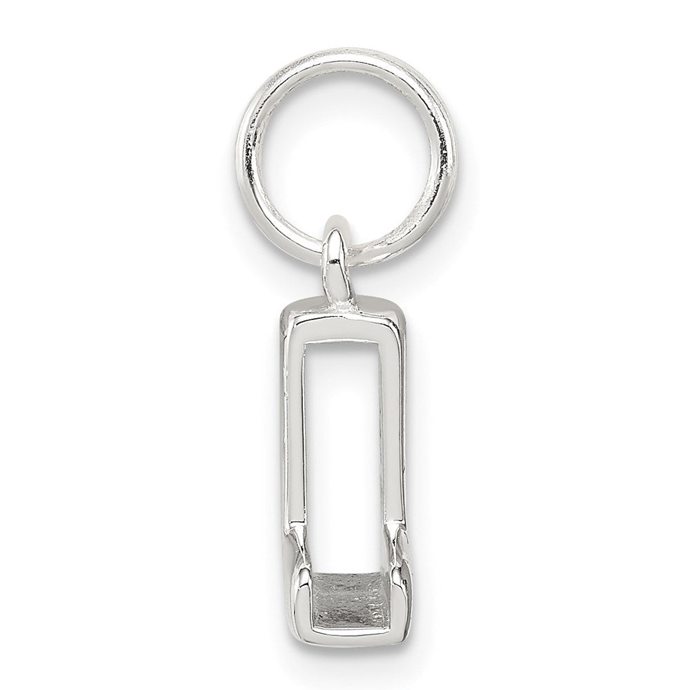 Sterlingsilber Buchstabe L Initiale Charm
