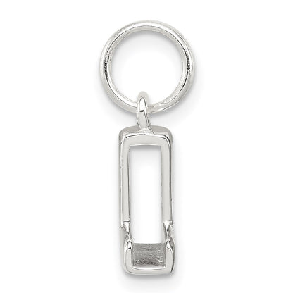 Sterlingsilber Buchstabe L Initiale Charm
