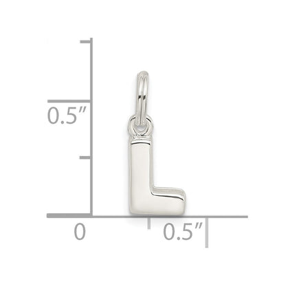 Sterlingsilber Buchstabe L Initiale Charm