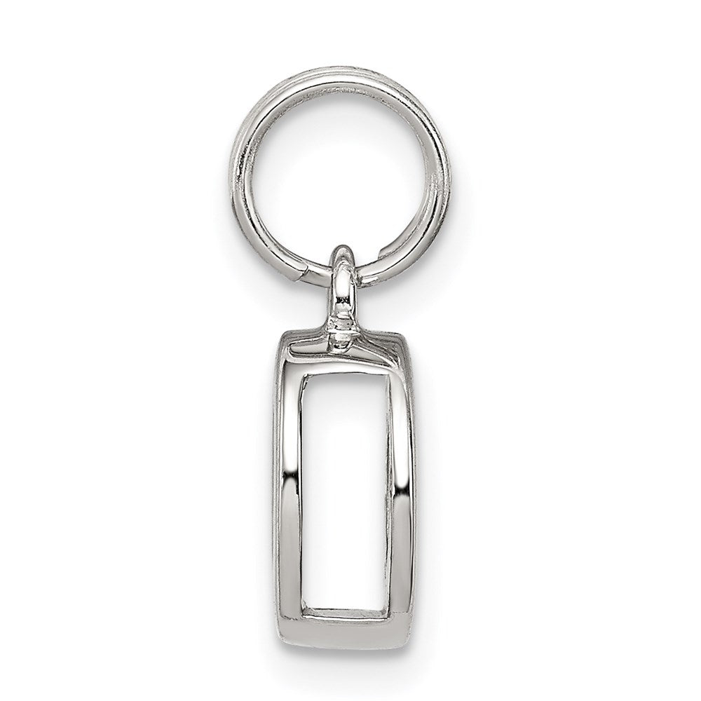 Sterlingsilber Buchstabe O Initiale Charm