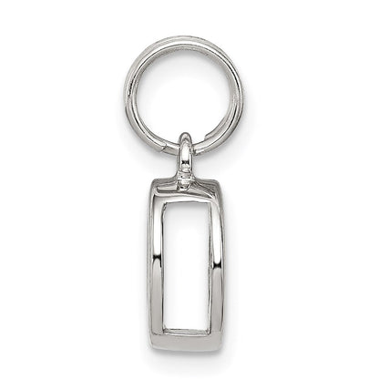 Sterlingsilber Buchstabe O Initiale Charm