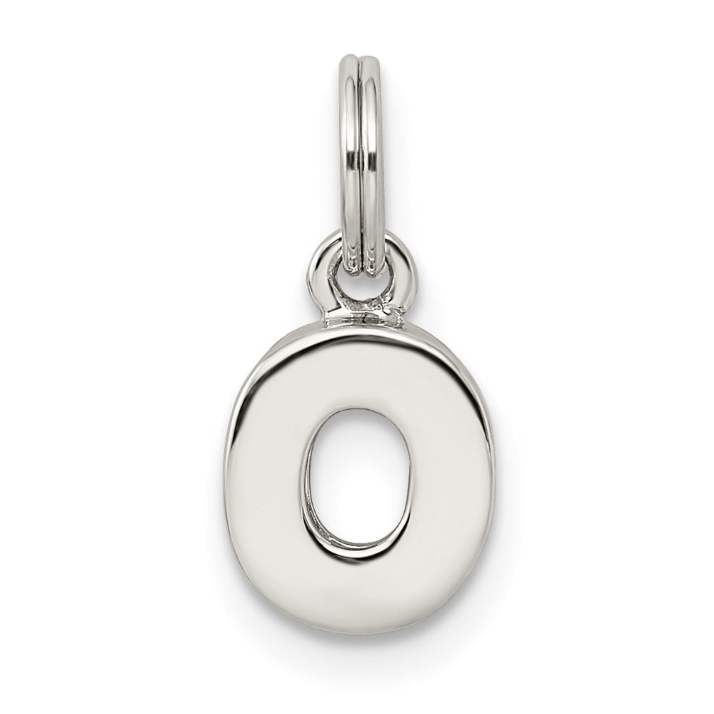 Sterlingsilber Buchstabe O Initiale Charm