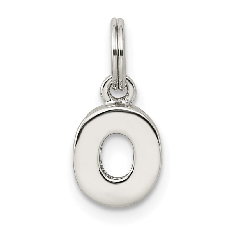 Sterlingsilber Buchstabe O Initiale Charm