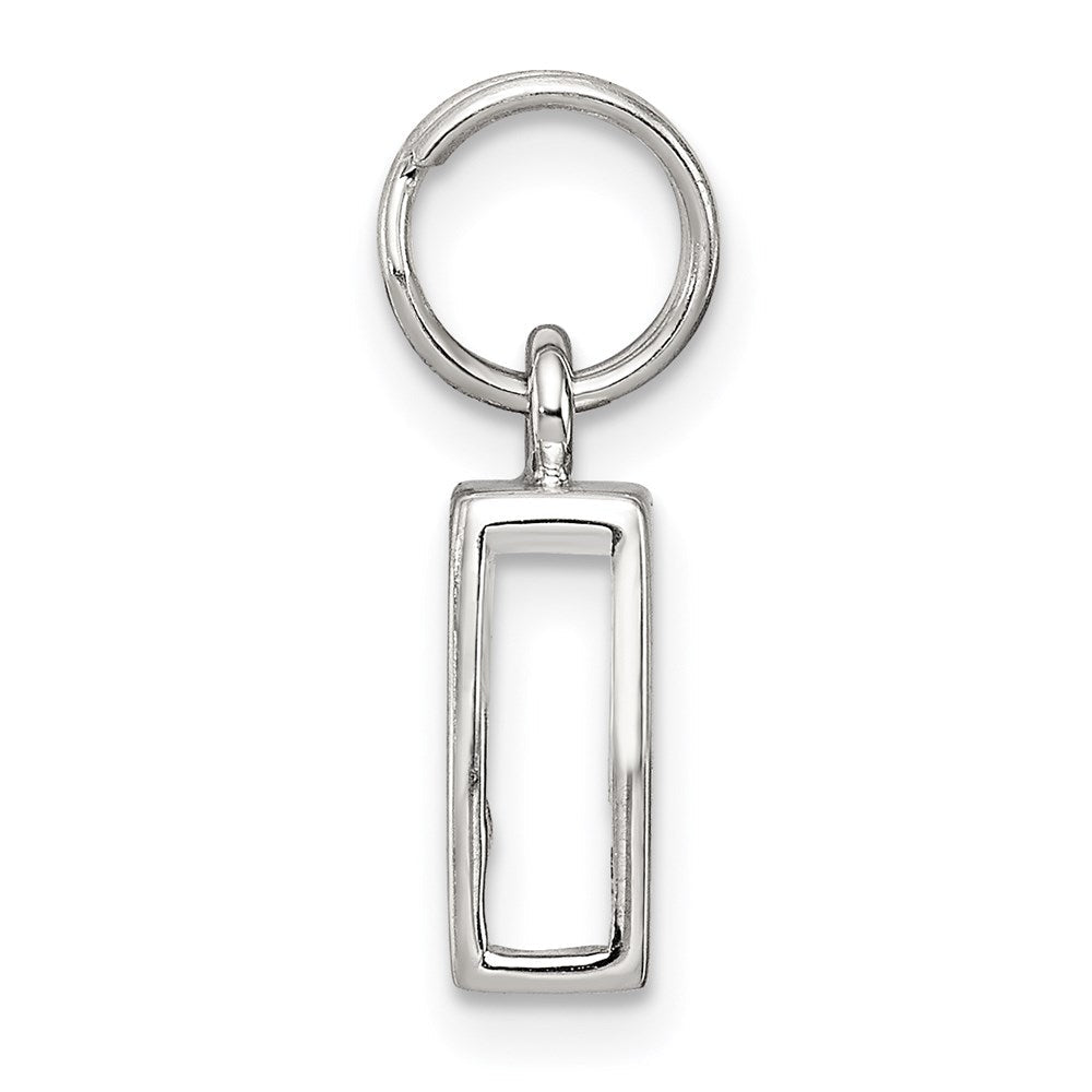 Sterlingsilber Buchstabe P Initiale Charm