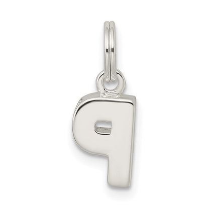 Sterlingsilber Buchstabe P Initiale Charm