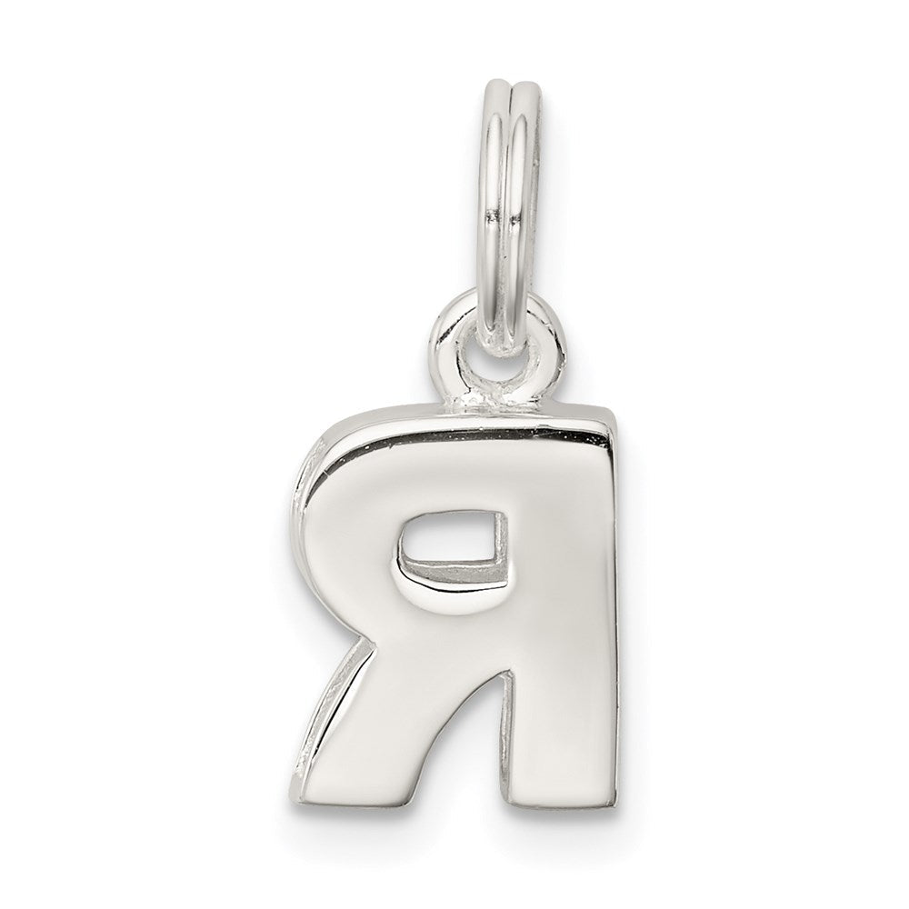 Sterlingsilber Buchstabe R Initiale Charm