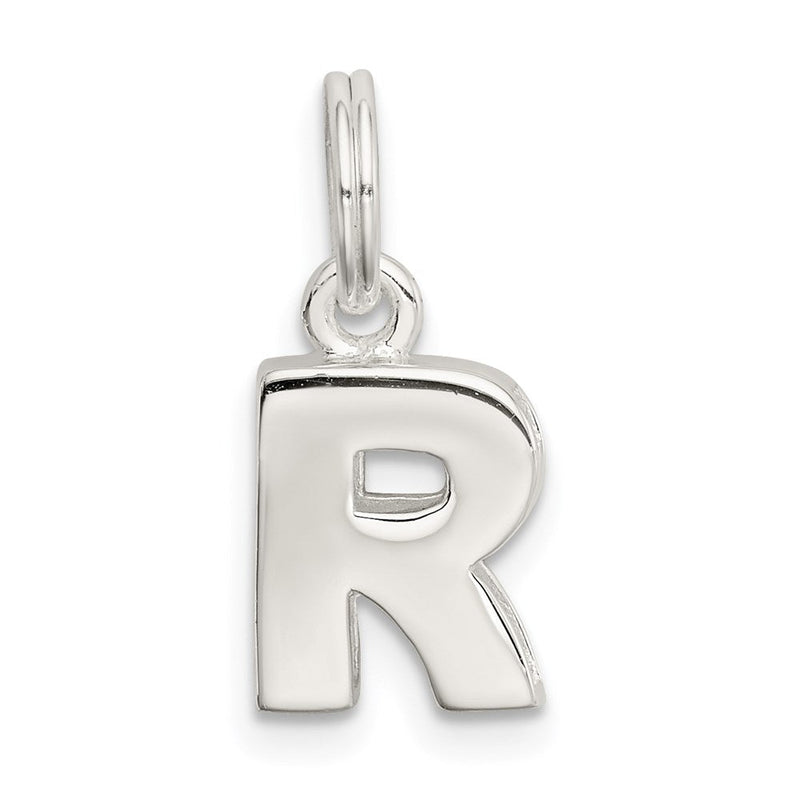 Sterlingsilber Buchstabe R Initiale Charm