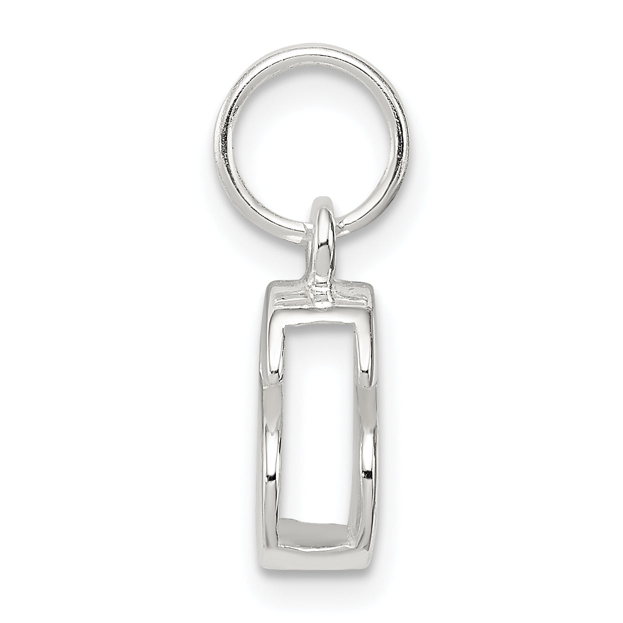 Sterlingsilber Buchstabe S Initiale Charm