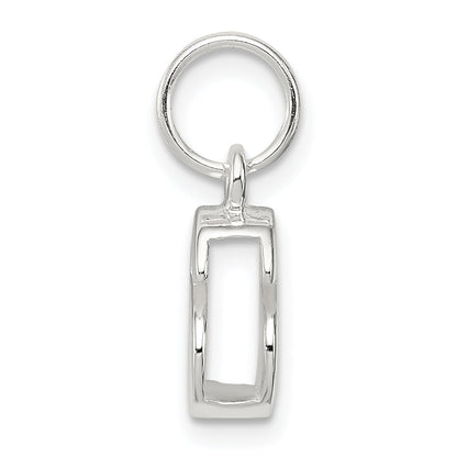 Sterlingsilber Buchstabe S Initiale Charm