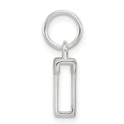 Sterlingsilber Buchstabe T Initiale Charm
