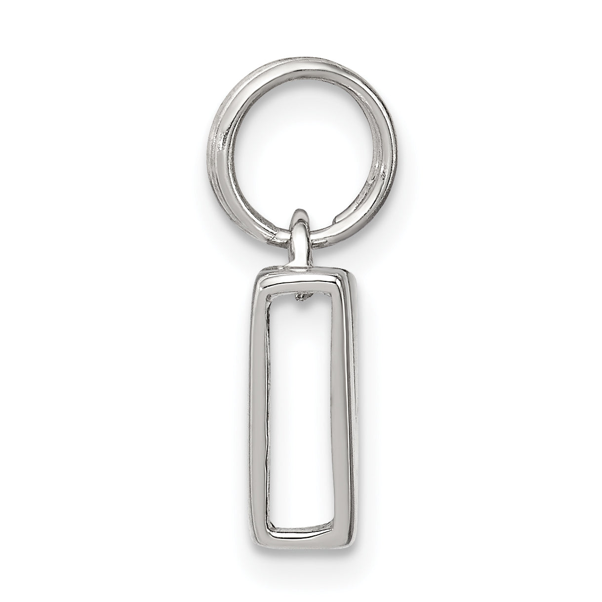 Sterlingsilber Buchstabe V Initiale Charm
