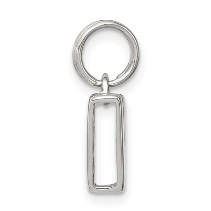 Sterlingsilber Buchstabe V Initiale Charm