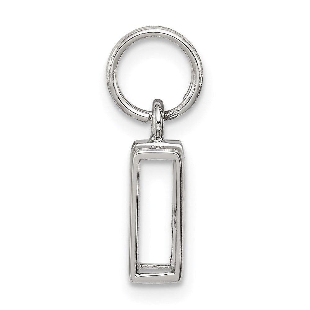 Sterlingsilber Buchstabe W Initiale Charm