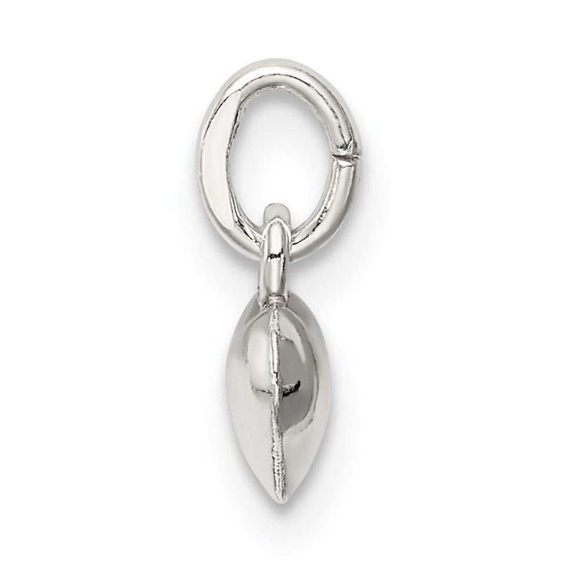 Sterlingsilber Poliert Puff Herz Charm