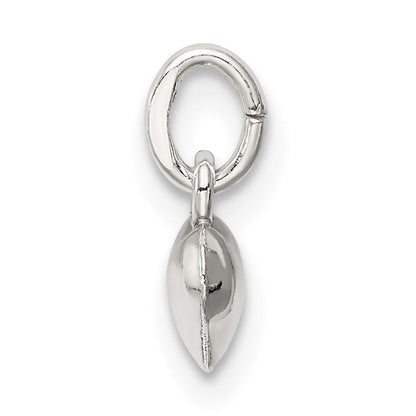 Sterlingsilber Poliert Puff Herz Charm