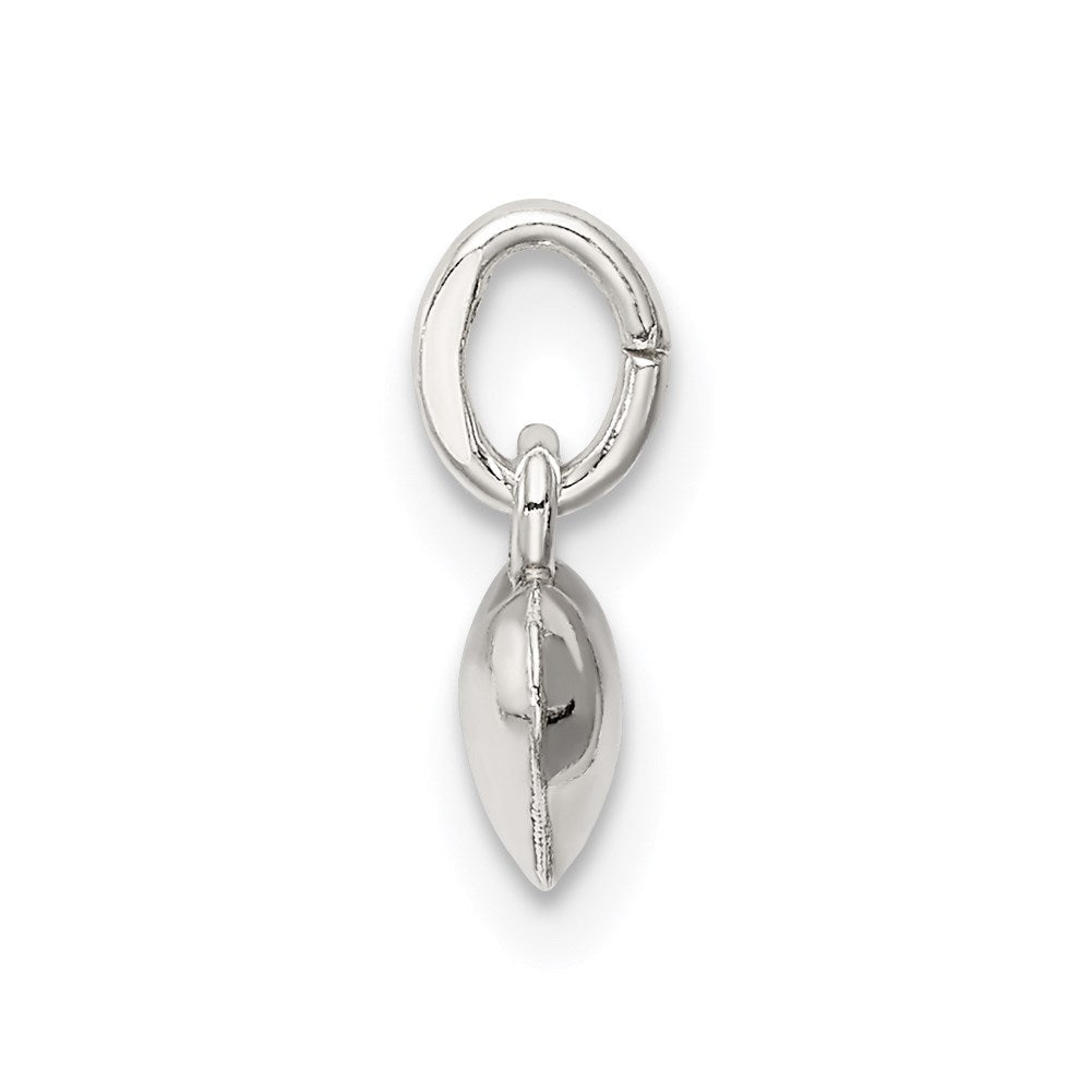 Sterlingsilber Poliert Puff Herz Charm
