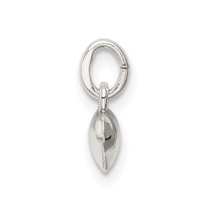 Sterlingsilber Poliert Puff Herz Charm