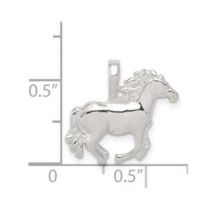 Sterlingsilber Pferd Charm