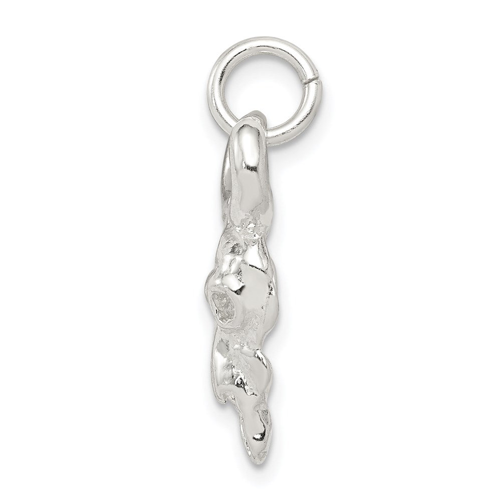 Sterlingsilber Totenkopf Charm