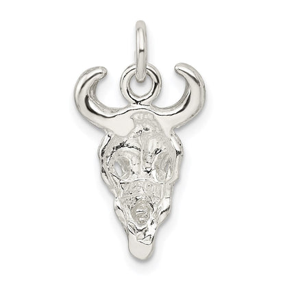 Sterlingsilber Totenkopf Charm