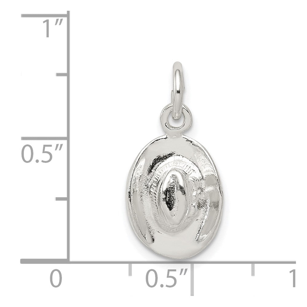 Sterlingsilber Cowboy Hat Charm