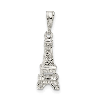 Sterlingsilber Poliert Eiffel Tower Charm