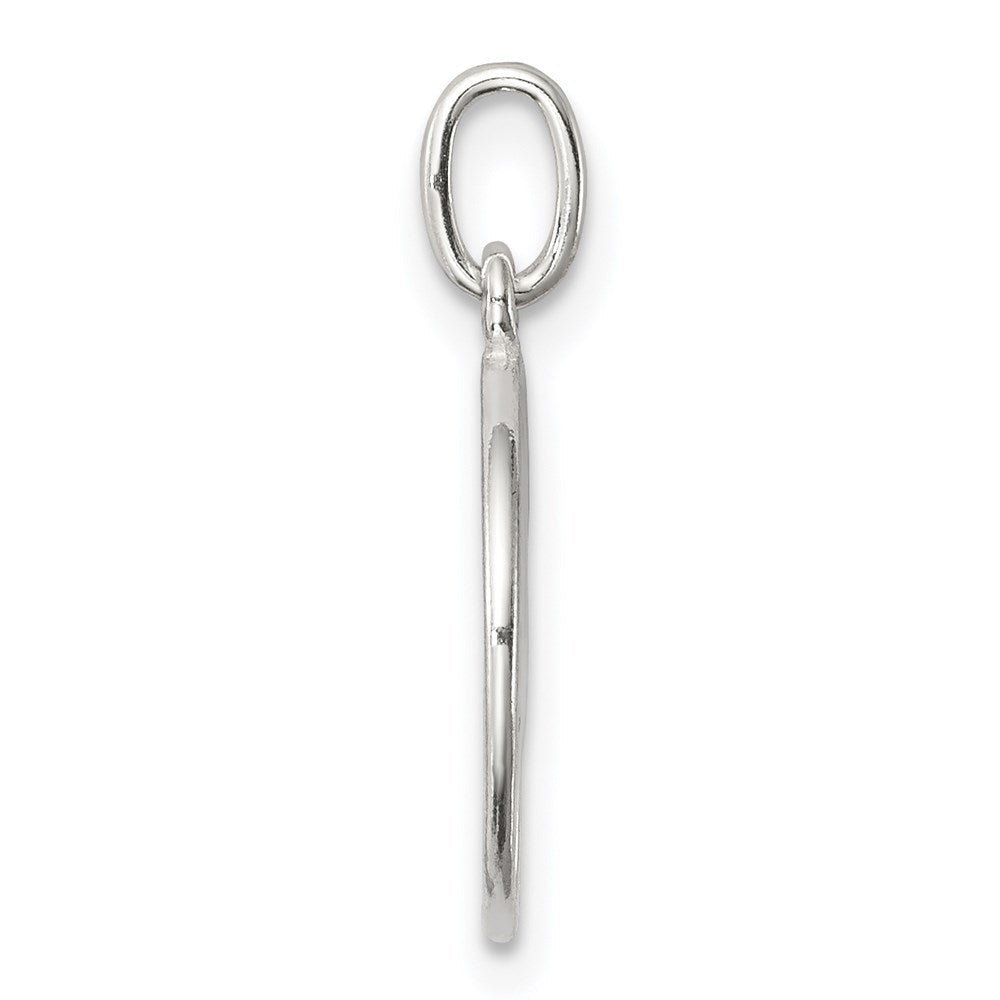 Sterlingsilber Poliert Emaille American Flag Frieden Zeichen Anhänger