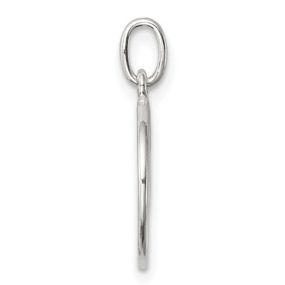 Sterlingsilber Poliert Emaille American Flag Frieden Zeichen Anhänger